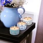 Scented Candle Gift Set: 3 Pack Soy Wax Aromatherapy Candles - Lemon, Lavender, Amber Musk - Image 2