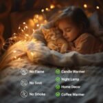 Marycele Candle Warmer Lamp - Unique Housewarming Gifts for Couples and Friends' New Home Decor - Image 4