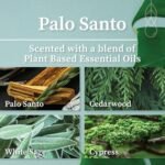 Hemlock Park Palo Santo Candle - Handcrafted 8 oz Frosted Glass Wood Wick with Natural Coconut Wax - Image 3