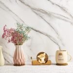 Natural Acacia Wooden Drink Coasters with Magnetic Holder – Set of 5 for Modern Home Decor. - Image 6