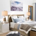 Hamucd White Boho Ceramic Lamps with Rope – Set of 2 Nautical Coastal Bedroom & Living Room Table Lamps - Image 4