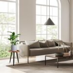 KGPLOME Indoor Plant Stand - Mid Century Walnut Wood with Metal Frame, Modern 12"x17" Flower Pot Table - Image 3