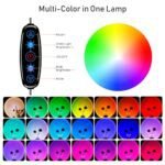 XEBKOR Multicolor Sunset Lamp Projector - 360° Rotating LED Light for Bedroom, Parties, and TikTok Live. App & Switch Control. - Image 3