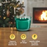 Glade 3-Wick Balsam & Spruce Scented Candle Jar, 6.8 Oz, 3 Count - Essential Oil Air Freshener - Image 6