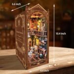 Magic Dollhouse Book Nook Kit with LED Lights – DIY Miniature House Decor for Teens & Adults - Image 5