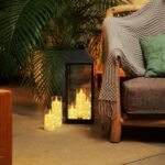 Homemory Flameless Candles with Star String Lights, Battery-Operated, Remote Control, Ivory Set of 5 (4", 5", 6", 8", 8") - Image 5