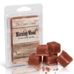 The Candle Daddy -Morning Wood- Cedarwood Vanilla Scented Wax Cubes - Maximum Scent Cedarwood Wax Melts - Candle Scent Melts- Enjoy Candle Ambience Without Flame Soot - 1 Pack - 6 Cubes- 2 oz