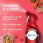 Febreze Air Mist Spray, Odor-Eliminating Air Freshener for Home & Bathroom, Baked Cinnamon Apples, 8.8oz, 2-Pack. - Image 2