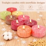 16-Pack Tealight Candles for Women | Scented Aromatherapy | Long-Lasting Soy Wax Gift Set - Image 2