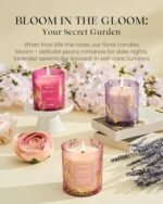 M&SENSE Lavender Candles, Vegan Soy, 8.1oz, 42-Hour Burn - Relaxing Aromatherapy for Sleep & Gifts. - Image 7