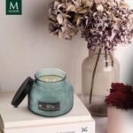 Sea Spa Embossed Candle Jar (17.6 oz) - Floral Bergamot Scented Candle Gift for Women - Image 7