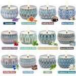 12-Pack Scented Candles Gift Set for Women - Long-Lasting Aromatherapy Candles for Home, Ideal for Birthdays and Anniversaries. - Image 2