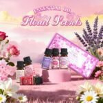 SALKING Floral Essential Oils Set - 6 x 10 ML Pure Natural Scents for Diffusers: Lavender, Rose, Jasmine, and more. - Image 2