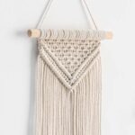Mkono Small Macrame Wall Hanging 3-Pack | Boho Woven Wall Art for Chic Home Decor | Perfect Gift, 8" W x 14" L - Image 6