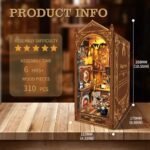 Magic Dollhouse Book Nook Kit with LED Lights – DIY Miniature House Decor for Teens & Adults - Image 2