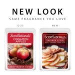Scentsationals Cinnamon Apples Fall Wax Melts – 10oz (24 Cubes) for Long-Lasting Fragrance - Image 4