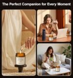 4-Pack Scented Candle Gift Set: 25oz Soy Wax Aromatherapy Candles - Perfect for Home & Gifting! - Image 6