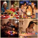 16-Pack Tealight Candles for Women | Scented Aromatherapy | Long-Lasting Soy Wax Gift Set - Image 5