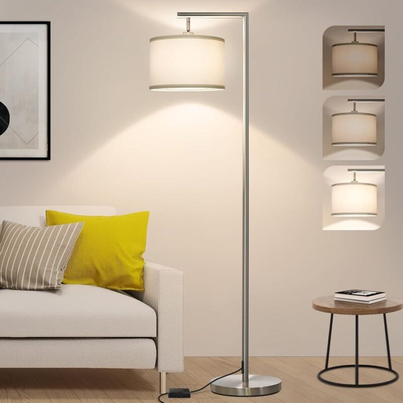 Our Review: Stylish & Adjustable Silver Floor Lamp for Every Room