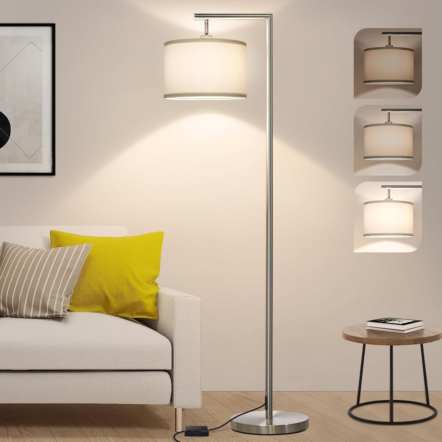 Our Review: Stylish & Adjustable Silver Floor Lamp for Every Room