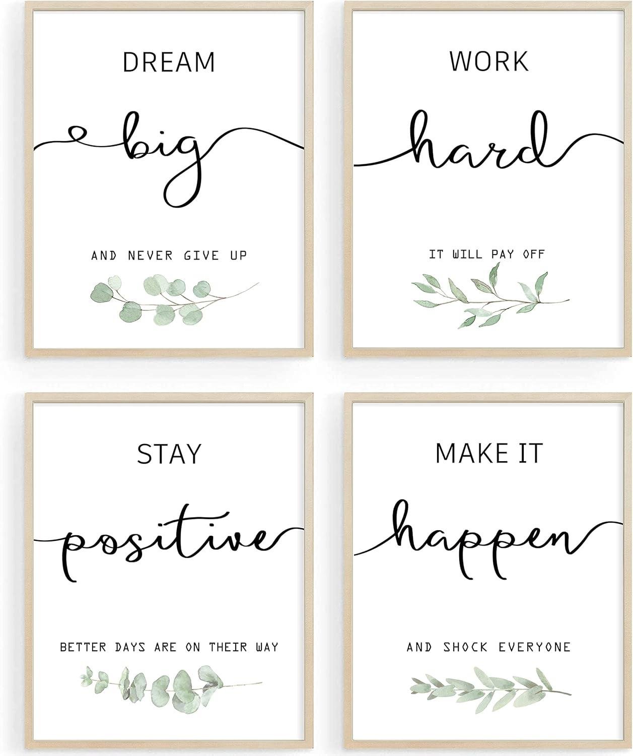 Transforming Spaces: Our Review of Howwii’s Motivational Wall Art Prints