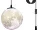 Our Friendly Review: Plug-In Moon Pendant Light with Long Cord