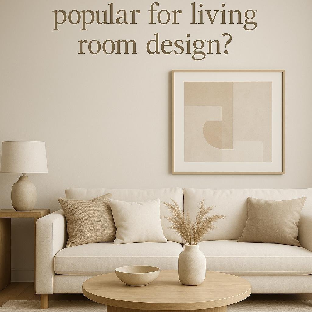 Are neutral color palettes popular for living room design?