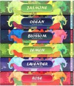 Incense Sticks Variety Pack 120 Sticks - Ocean Lavender Jasmine Rose Lemon Blossom for Aromatherapy,Relaxation Meditation,Yoga