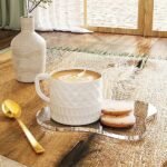 Leadiy Clear Acrylic Coaster Plates in Irregular Cloud Shape for Tabletop Protection and Style. - Image 7