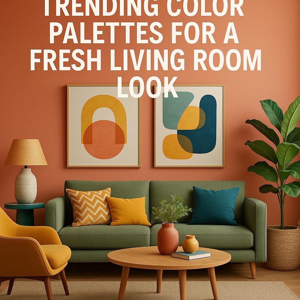 Exploring Trending Color Palettes for a Fresh Living Room Look