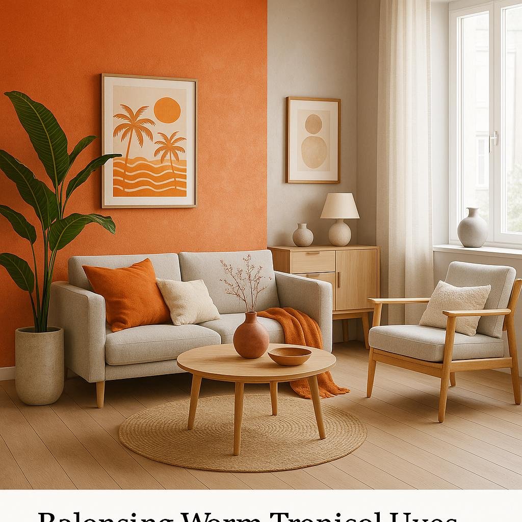 Balancing Warm Tropical Hues with Cool Scandinavian⁢ neutrals