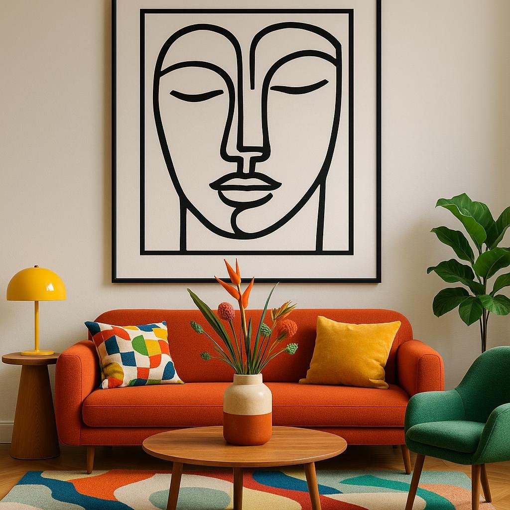 Tips for Balancing Black and White Art with Colorful ​Room ⁢Elements