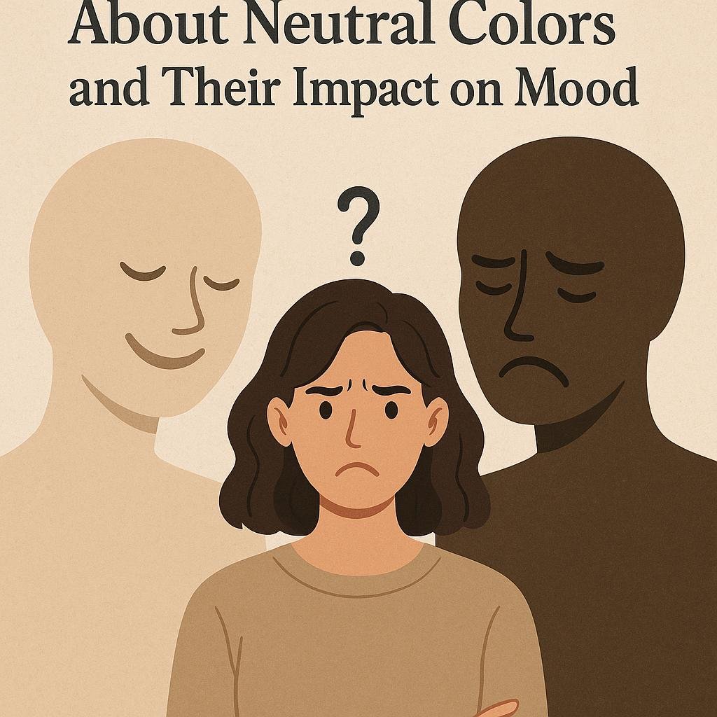 Common Misunderstandings About ⁢Neutral Colors and Their Impact ​on Mood