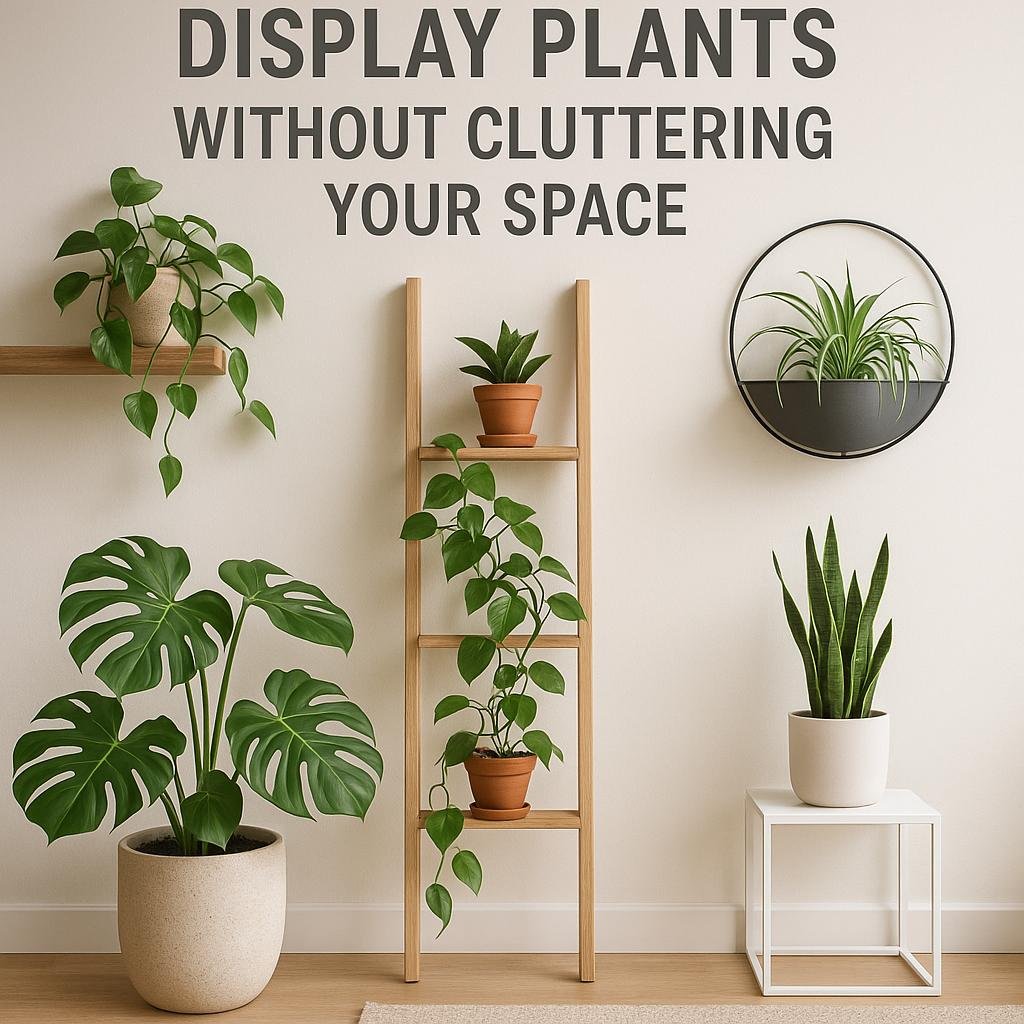 Creative Ways to Display Plants Without Cluttering Your Space