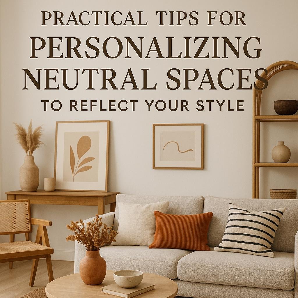 Practical Tips for personalizing Neutral Spaces to Reflect Your Style
