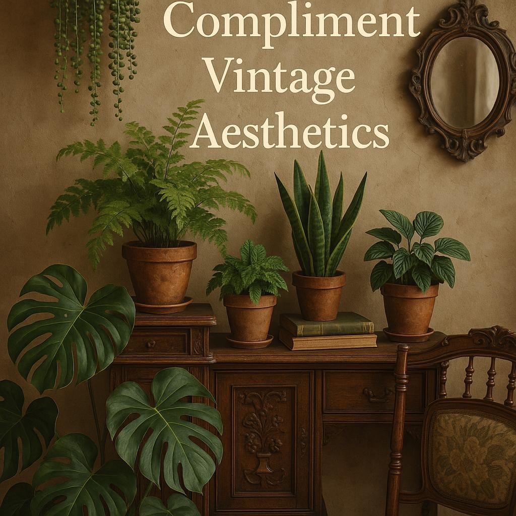 Choosing Plants That Compliment Vintage Aesthetics