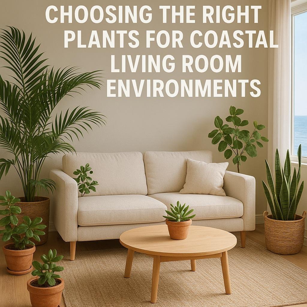 Choosing the ‍Right Plants for Coastal Living Room Environments