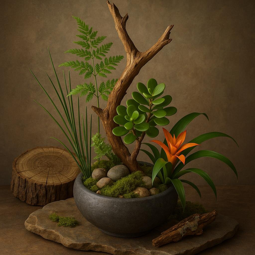 Incorporating Natural Elements with Plant Arrangement Techniques