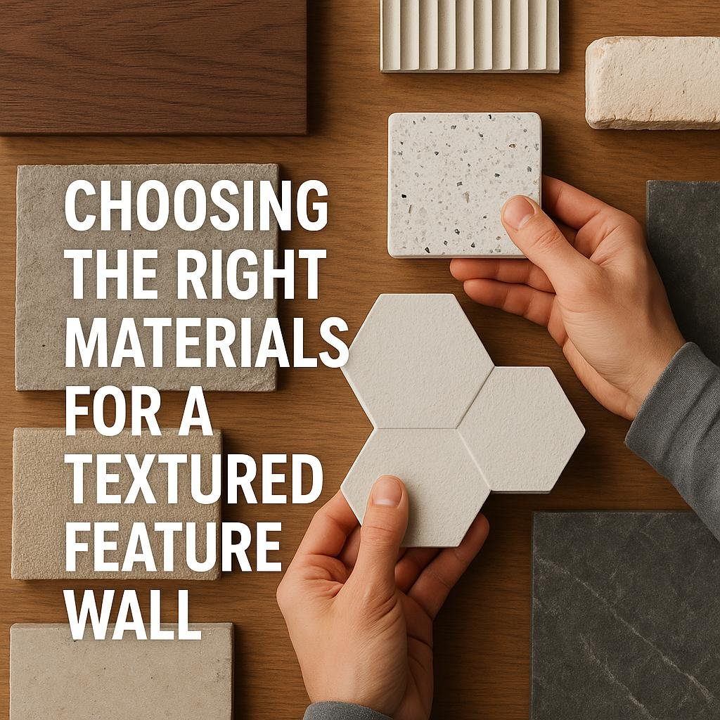 Choosing the Right Materials for a Textured Feature Wall