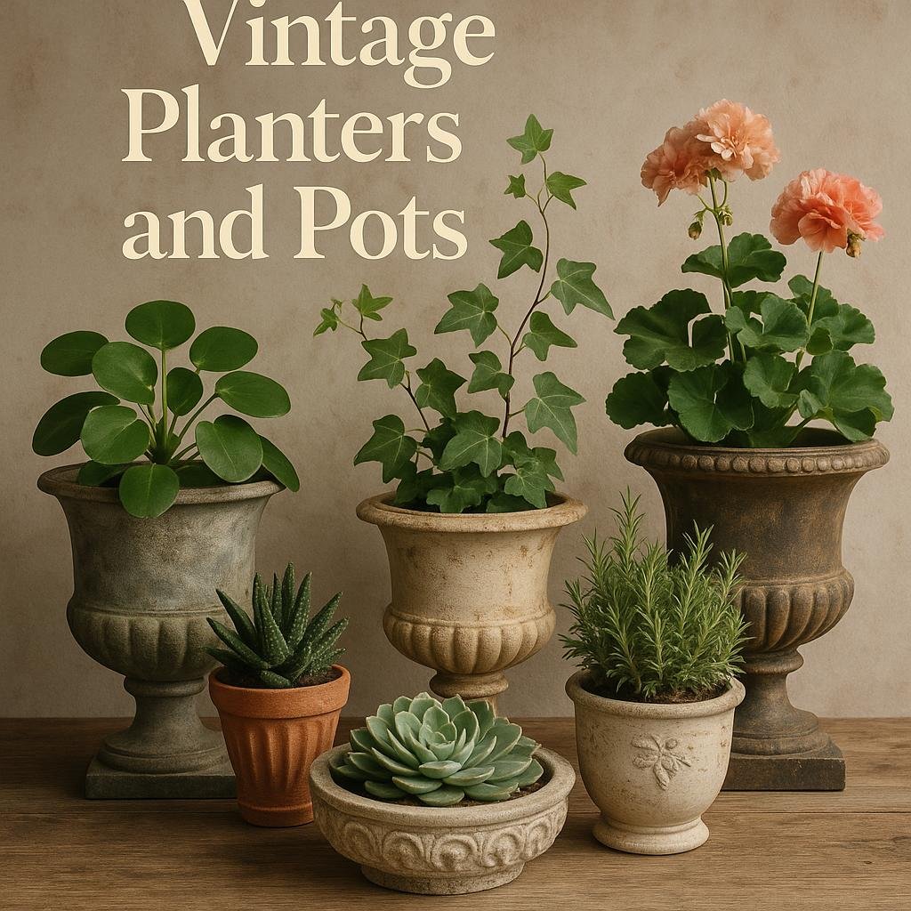 Tips for Styling Vintage Planters and Pots