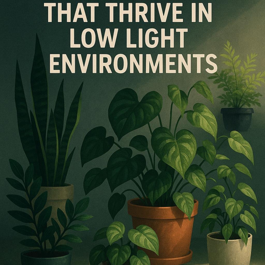 Choosing‍ Plants That Thrive‌ in Low Light Environments