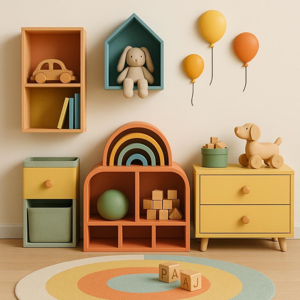 Incorporating Playful and Practical Storage Solutions
