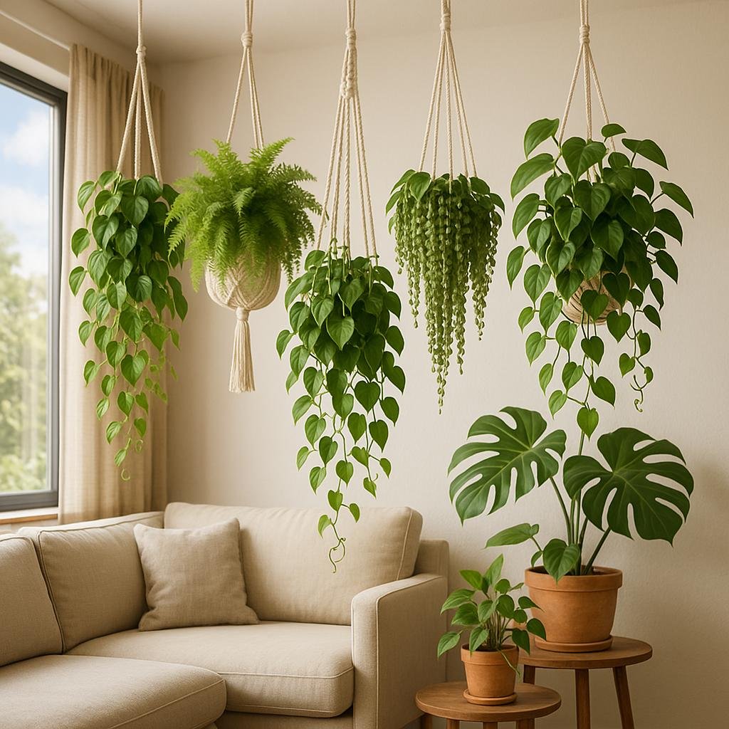 Choosing ⁣the Right ‍Hanging Plants for Your Living Room Environment