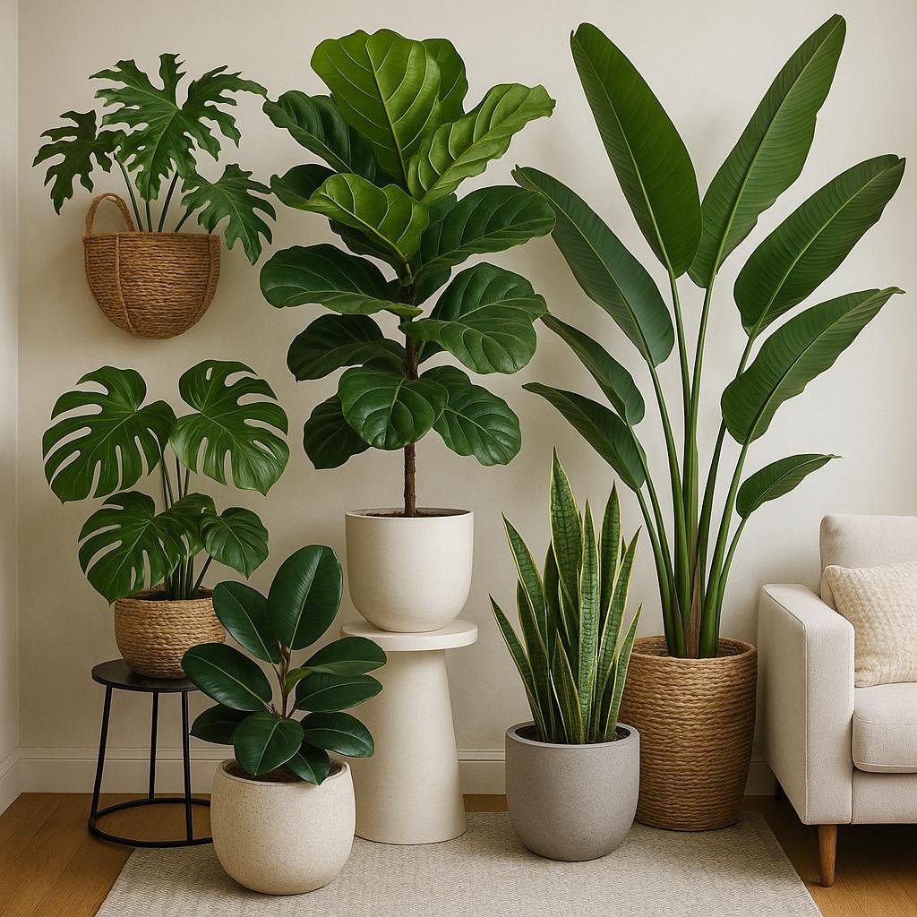 Creative Ways to Arrange Large Plants for Maximum Impact