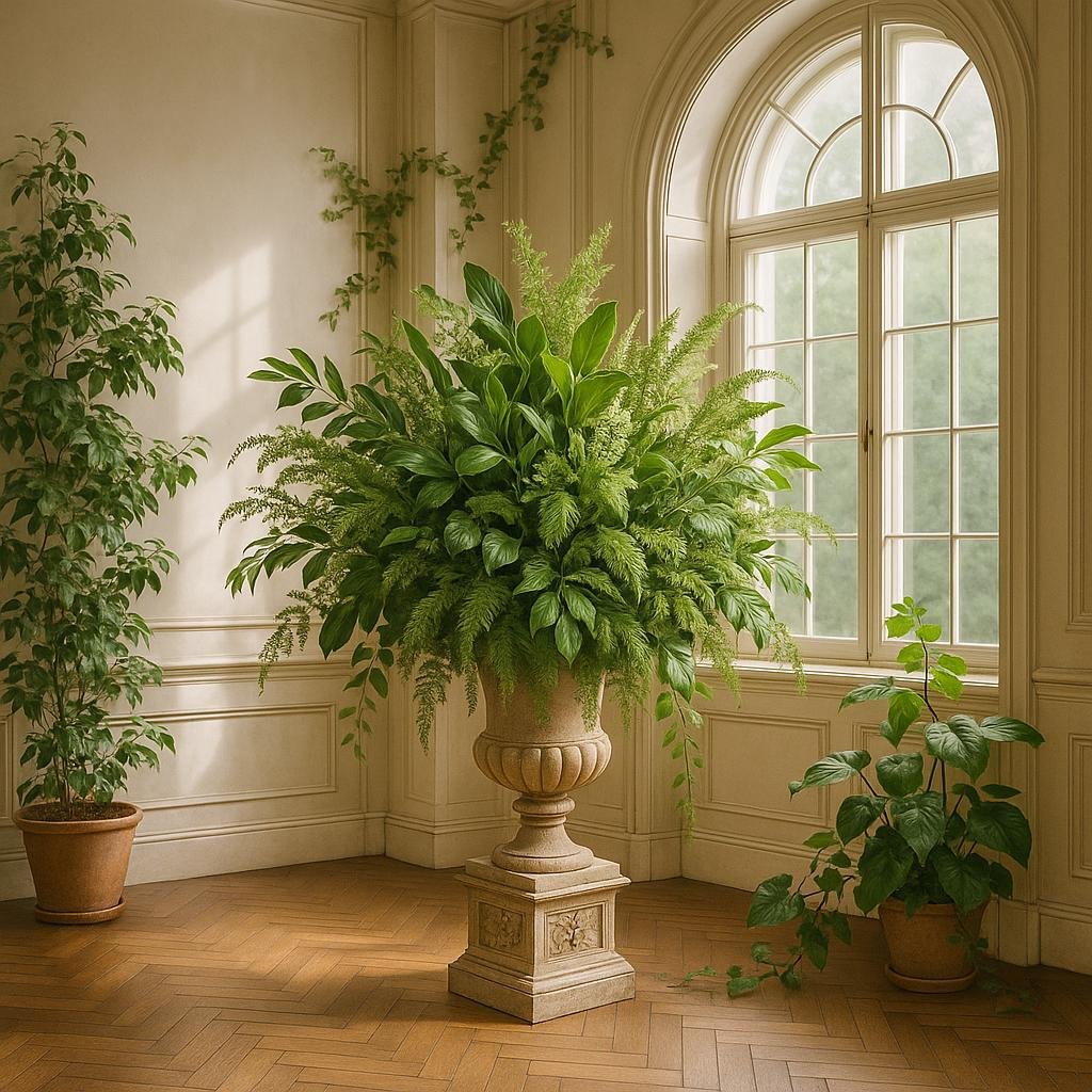 Incorporating Lush Greenery for Timeless Elegance