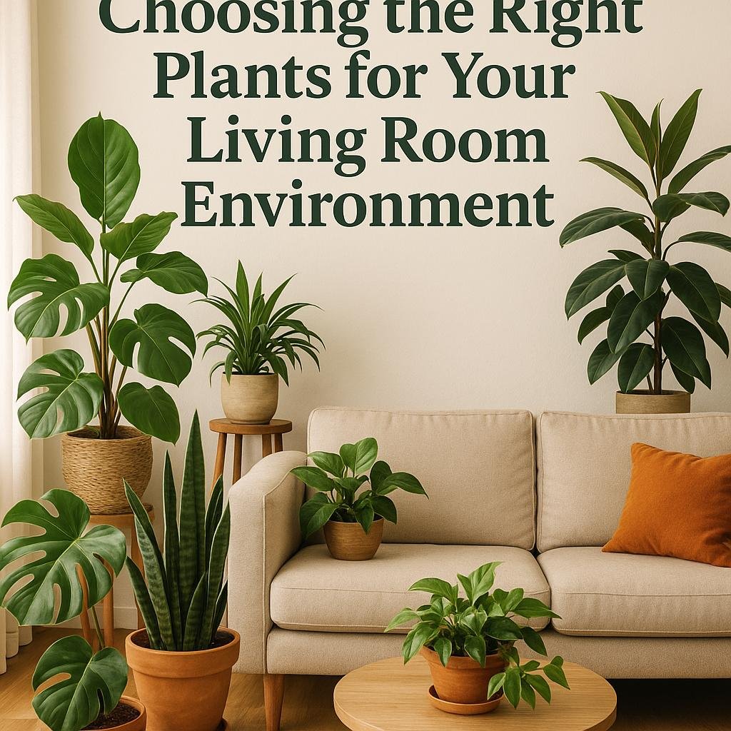 Choosing ⁣the Right Plants for Your Living⁣ Room Environment