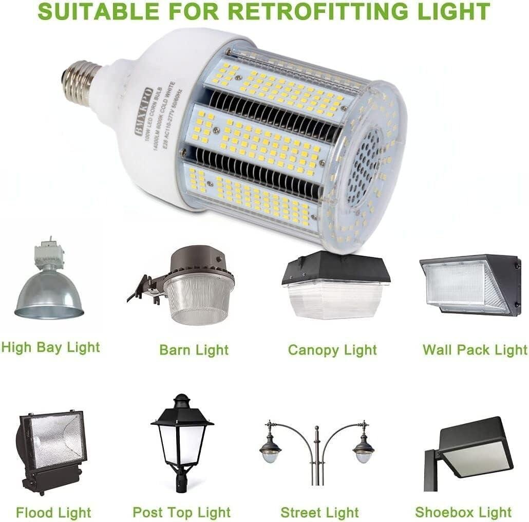 Our Review: 100W LED Corn Bulb for Bright, Energy-Saving Lighting