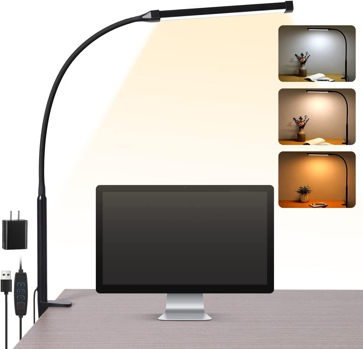 Our Review: Versatile LED Desk Lamp with Eye-caring Brightness