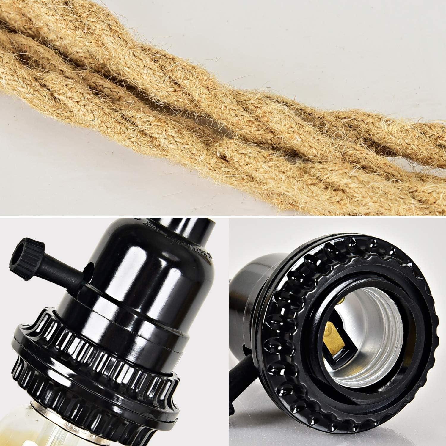 Our Review of the⁣ Triple Hemp Rope Pendant Light Kit: Easy, Stylish DIY