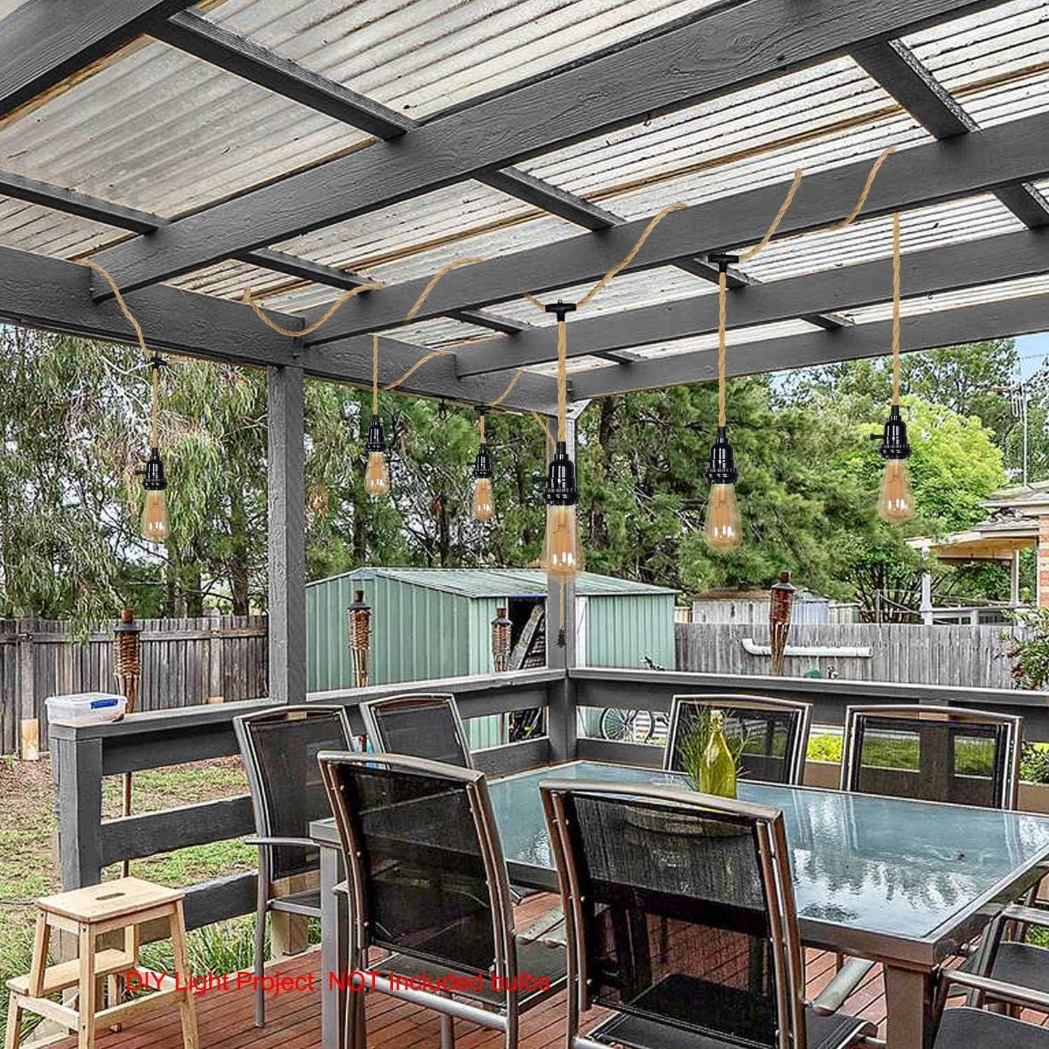 Our Review⁣ of the Triple Hemp Rope Pendant Light Kit: Easy, Stylish DIY